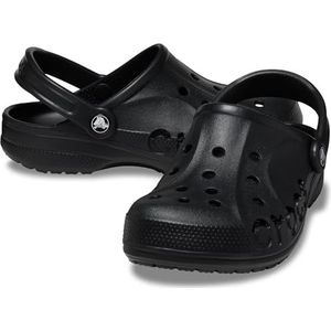 Crocs Instappers voor dames en heren, uniseks, Via Clog, Zwart, 39.5/40.5 EU