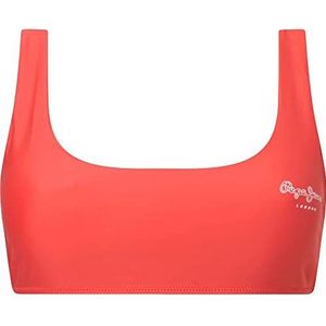 Pepe Jeans Dames ORIANE Bikinitop, Studio Rood, M, Studio Rood, M
