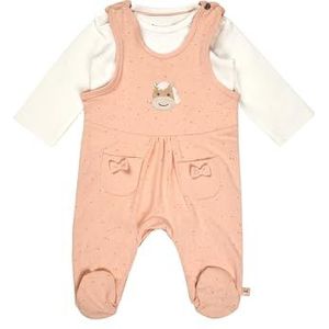 Sterntaler Sunny Pyjamaset voor babymeisjes, abrikoos, 44