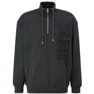 s.Oliver Heren sweatshirt met troyer kraag, 98D1, L