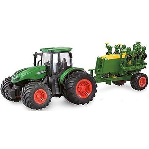 Amewi RC-tractor met zaagmachine, geluid & licht, 1:24 RTR groen