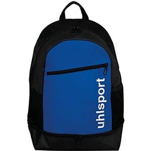 uhlsport Essential Backpack W. Bott. COMPARTM rugzak, volwassenen, uniseks, azuur/zwart/wit (meerkleurig), eenheidsmaat