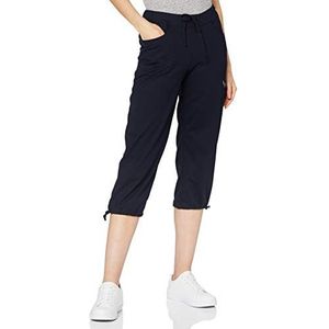 Trigema Dames ¾ broek met kristalstenen, blauw (navy 046), S
