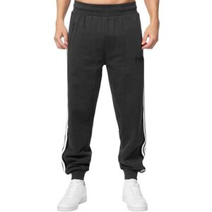 Lonsdale Vesington Joggingbroek voor heren, Marl Anthra/Black/White, L, 117481