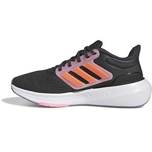 adidas ULTRABOUNCE J Sneakers, Carbon/Screaming Orange/Beam Pink, 40 EU, Carbon Screaming Orange Beam Pink, 40 EU