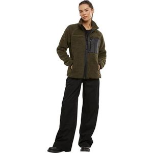 Brandit Women Teddyfleece Jacket 15Y, Farbe: olive, Größe: M