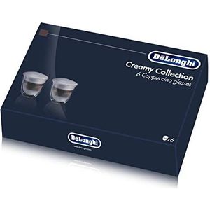 DELONGHI - CADEAUSET - 6 Cappuccino Glazen - DLSC301