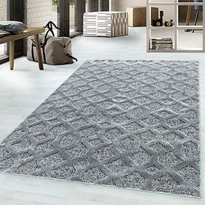 Designtapijt, ruitpatroon, laagpolig tapijt, woonkamer, plat tapijt