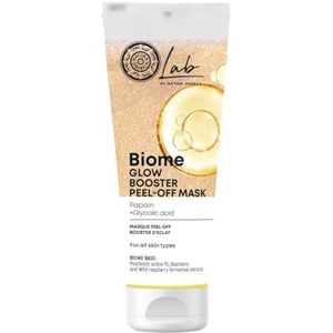 Natura Siberica Lab Biome Glow Booster Peel-Off gezichtsmasker 75 ml