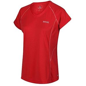 Regatta Vrouwen Devote' Sneldrogende Lichtgewicht V-hals Actieve T-Shirts/Polo's/Vesten