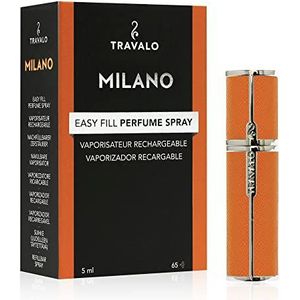 Travalo Milano HD oranje, hervulbare parfumverstuiver,5 ml