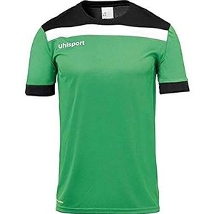 uhlsport Offense 23 T-shirt met korte mouwen voor heren, groen/zwart/wit, M
