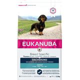 Eukanuba Adult Breed Specific droogvoer voor volwassenen tekkel, 2,5 kg, Breed dakshond