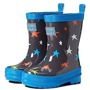 Hatley Regenlaarzen met print voor jongens, Ombre Sterren, 7 UK Child