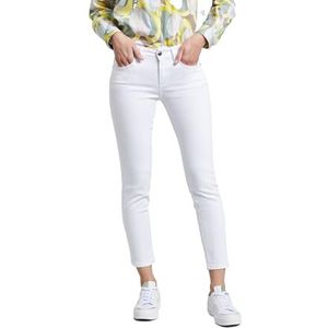 Bugatti - Basic Essential - 5-pocket Jeans - Wit - Slim Fit - Met Flexcity Stretch