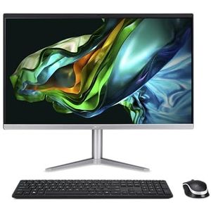 Acer Aspire C24-1300 AMD Ryzen™ 5 7520U 60,5 cm (23.8") 1920 x 1080 Pixels Alles-in-één-pc 8 GB 512 GB SSD Windows 11 Home Wi-Fi 6 (802.11ax) Zilver