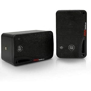Pyle 3,5 inch Bluetooth Home Speakers, 3-weg indoor/outdoor luidsprekersysteem, 200 watt