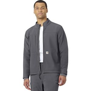Carhartt Heren Rugged Flex Modern Fit Fluid Resistant Bonded Fleece Jack, Tin, S, Tinnen, S