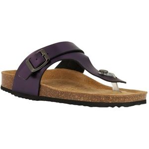 Geox Dames D BRIONIA K Flip-Flop, paars, 35 EU, paars, 35 EU