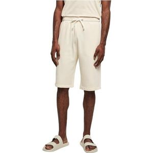 Urban Classics Low Crotch sweatshorts, herenshorts, wit zand, wit zand, 5XL EU