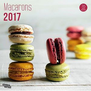 Nouvelles Images Kalender 2017, Macarons, 16 maanden, 29 x 29 cm