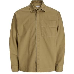 Jjgrady Shirt Ls, antiek brons, XXL