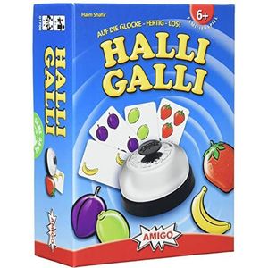 Amigo Halli Galli - Gezelschapsspel voor het hele gezin | 2-6 spelers | Speelduur 15 minuten