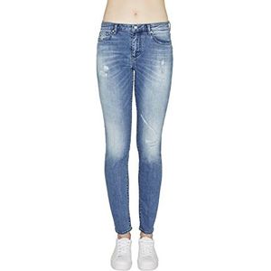 Armani Exchange J69 Lift Up Jeans voor dames, blauw, 24