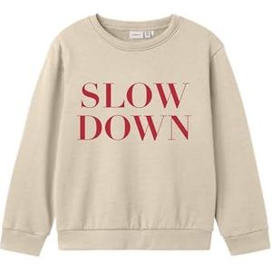 Sweatshirt - Regular Fit - Geborstelde Sweatstof - Lange Mouwen