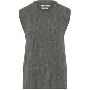 BRAX Dames Style Elisa Alpaca Mix Solid Pullunder, grijs, 40