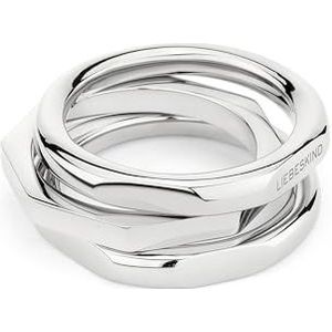 Liebeskind Berlin - LJ-1495-R-56 - Ringenset - Zilver - Roestvrij Staal