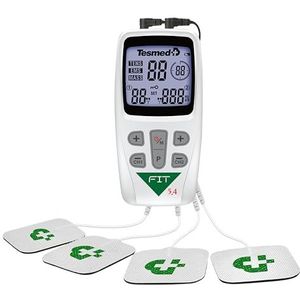 Fitnessapparaat - Multifunctioneel Spierstimulatieapparaat - Zwart - Inclusief 4 Elektroden