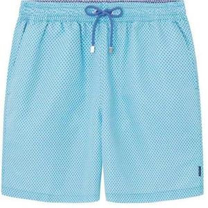 Hackett London Multi Stripe Crew Pullover Trui voor heren, Blauw (Licht Turkoois Blauw), XL