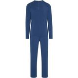 Calvin Klein Underwear - Lange Pyjama - Marineblauw - Katoen