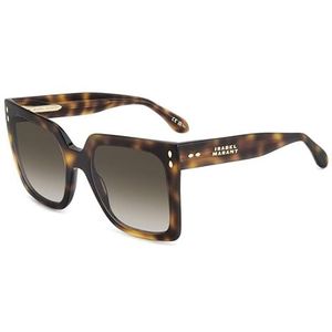 ISABEL MARANT brillen voor dames, bruin havanna, 55/22/145