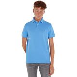 Tommy Hilfiger S/S polo's voor heren, Blauwe spreuk, XS