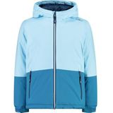 CMP - Gevoerde kinderjas met vaste capuchon, Anis, 104