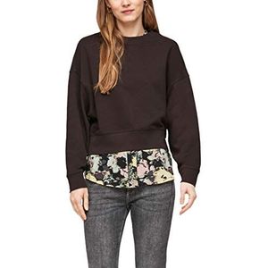 Q/S designed by - s.Oliver Sweatshirt voor dames, zwart, L