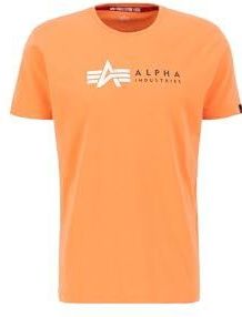 Alpha Industries - Puff Print T-shirt - Zwart - Katoen