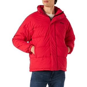 Schott NYC Nebraska Herenjas, Rood (Red Red), S