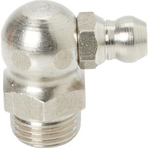 Umeta - 1321156-25-25 hydraulische smeernippel 90º DIN 71412 type H3 (R.1/8""-28 BSP x L.20 x Ø11 roestvrij staal), Meerkleurig, Eén maat