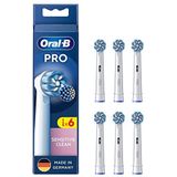 Oral-B Pro Sensitive Clean Opzetborstels, Set Van 6