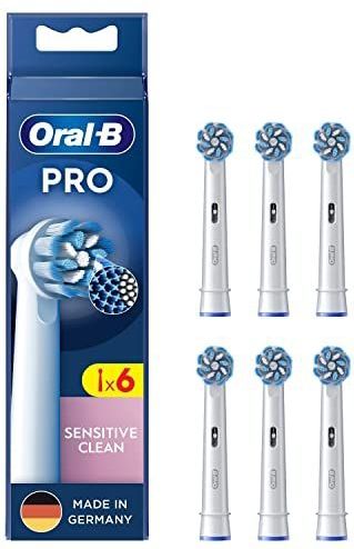 Oral-B Pro Sensitive Clean Opzetborstels, Set Van 6
