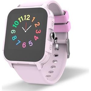 DCU TECNOLOGIC 34158025, Junior Smartwatch voor kinderen, geschikt voor kinderen van 7 tot 14 jaar, 3,6 cm (1,44 inch), touchscreen, meer dan 100 displayontwerpen,S, violet