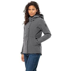 Jack Wolfskin Snowy Park JKT W Jas, Zwart, XL Dames, Zwart, XL