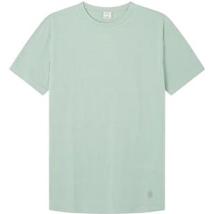 Springfield, Heren T-shirts, M, Groen, groene print, M