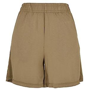 Urban Classics Dames dames modal shorts, kaki, XS