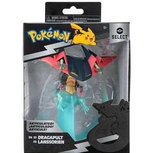 Bizak Pokemon Dragapult Super gewrichtsfiguur, 15 cm, officieel product voor verzamelaars-fans uit de anime-serie en voor kinderen vanaf 8 jaar, (63222746)