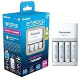 Panasonic Snellader BQ-CC55 + 4x AA Eneloop 2000mAh