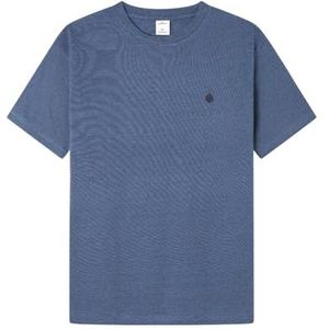 SPRINGFIELD T-shirt voor heren, Donkerblauw, S